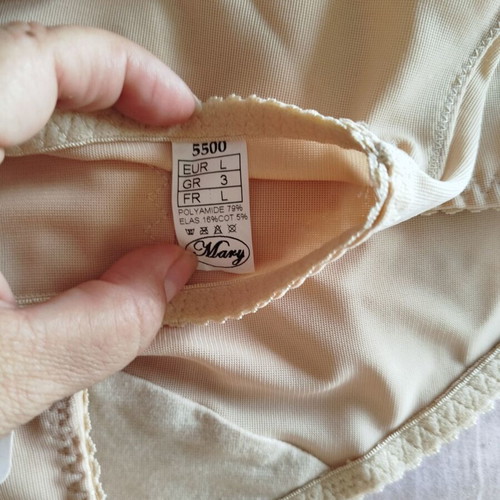 Corset new, beige, size large