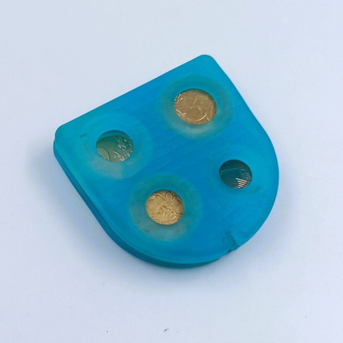 Vintage Buggy Mini Byte Coin Case NOS Made in Italy