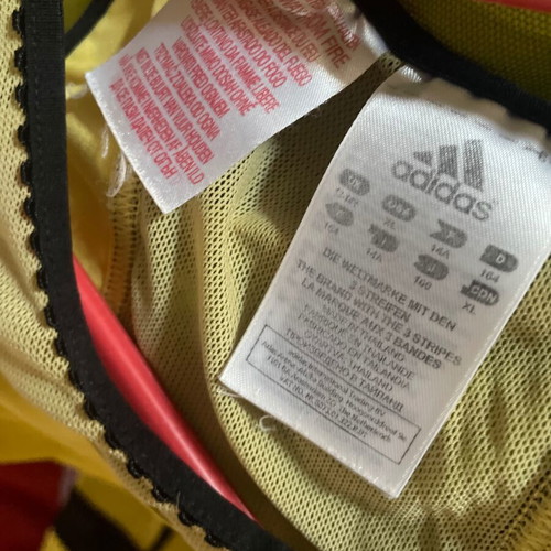 Adidas mini dress for girl 12 years yellow used