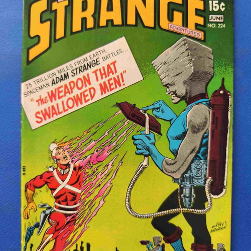Strange Adventures 224 comic book used, English