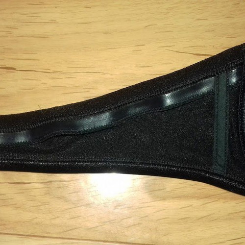Lejaby strapless bra 90C with silicone used, black