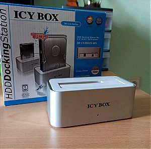 Icybox HDD docking station Aluminum