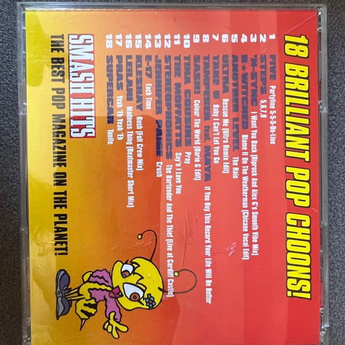 Smash Hits Buzzin Compilation CD in excellent condition