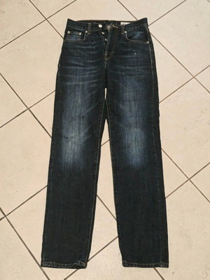 Zara jeans, blue and black, sizes S and M