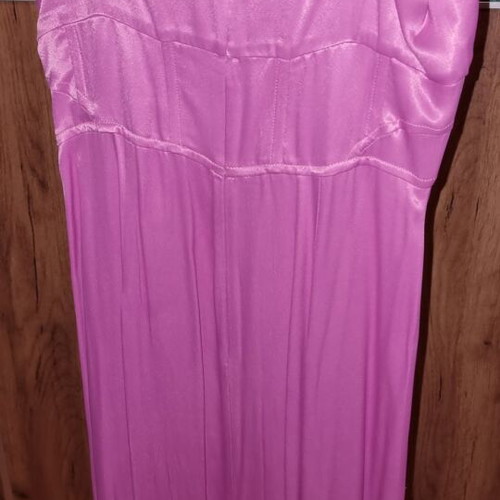 Zara pink satin corset dress like new, size S