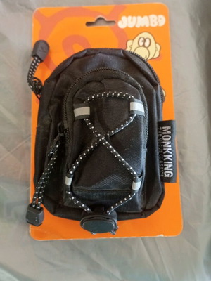 Belt bag unused, black, waist type