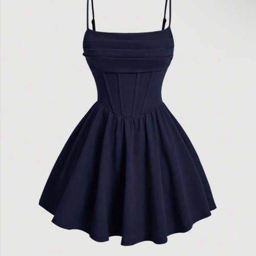 Navy Blue Dress Shein Size S New