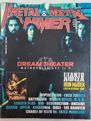 Metal Hammer & Heavy Metal magazine issue 178, October 1999