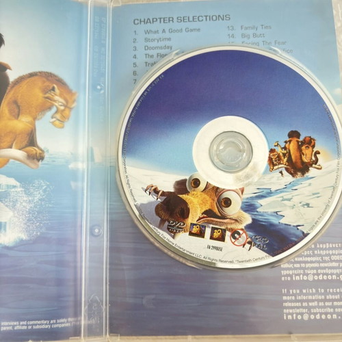 Ice Age 2 DVD used, dubbed animated movie