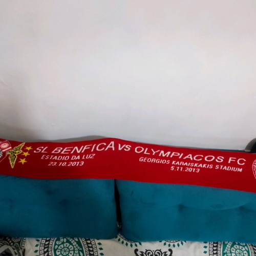 Original Match Scarf Olympiacos - Benfica 2013 new