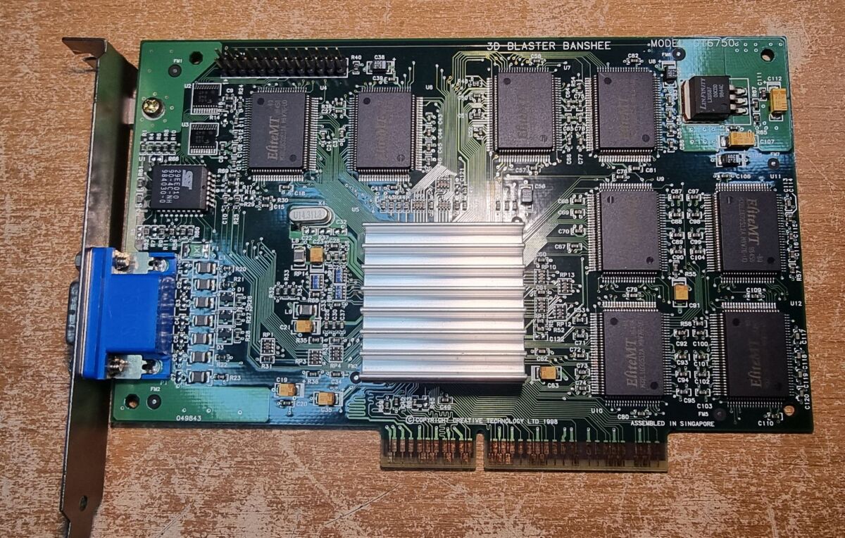 Creative Labs 3D Blaster Banshee CT6750… - € 85,00 - Vendora.cy