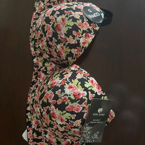 Celestino bra with floral design, size 115D