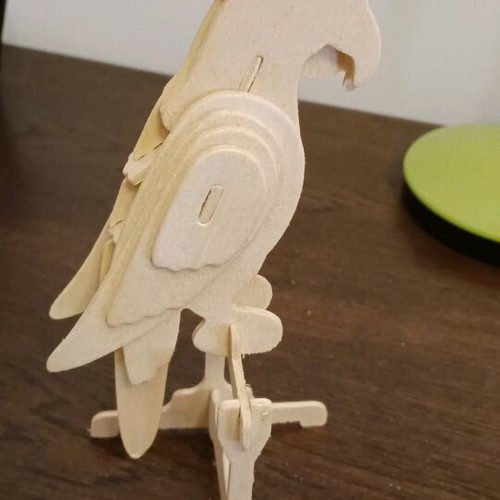 Wooden decorative item like new, assembly required