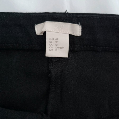 H&M Women's Black High-Waisted Skinny Pants like new