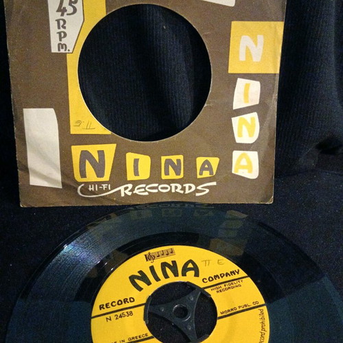 TRIO Los adenas Mi amor sincero vinyl used, Latin