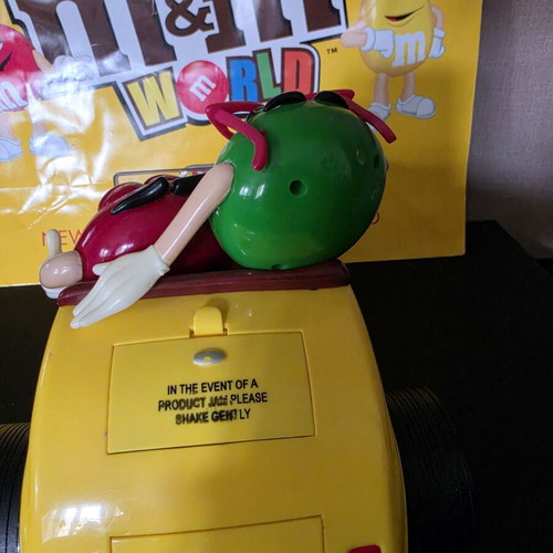 M&Ms Toy Car for Candy Storage like new