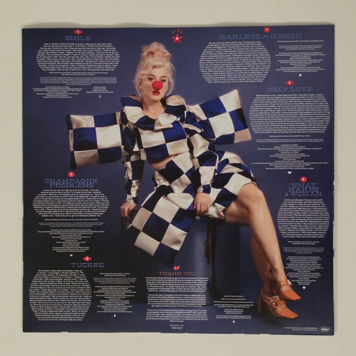Katy Perry Smile Bone White Vinyl like new, pop