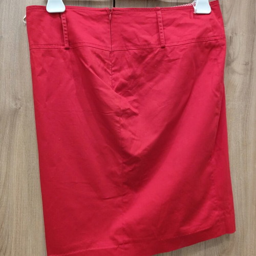 Ice Y2K Red Mini Skirt Low Waist Size L Like New