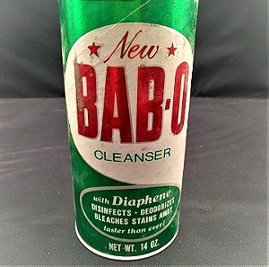 Παλαιό απορρυπαντικό  BAB-O cleanser