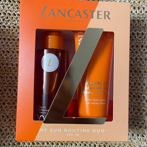 LANCASTER SET SUNSCREEN OIL SPF30 AND AFTER SUN