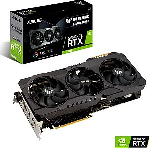 Asus GeForce RTX 3080 10GB GDDR6X TUF Gaming V2 OC Κάρτα Γραφικών