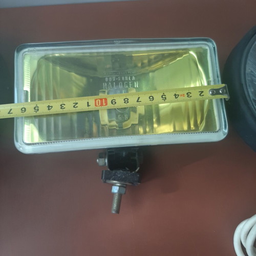 Halogen car spotlights used, pack of three, English made