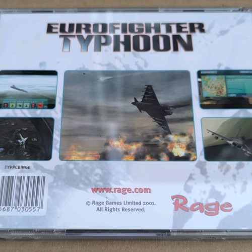 Eurofighter Typhoon PC CD-ROM like new, Big Box