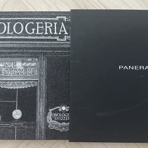 Panerai Orologeria Table Book like new, hobby edition