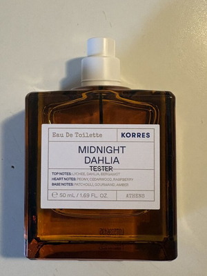 Korres Midnight Dahlia Eau De Toilette women's perfume 50ml new tester