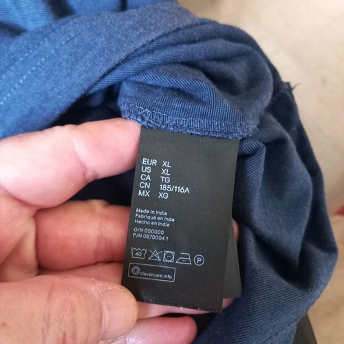 Polo μπλούζα H&M μπλε ναυτικό XL σαν καινούργιο