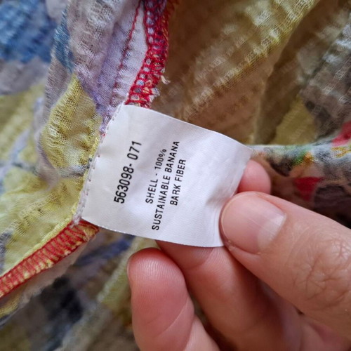 Floral kimono dress Banana like new, multicolored