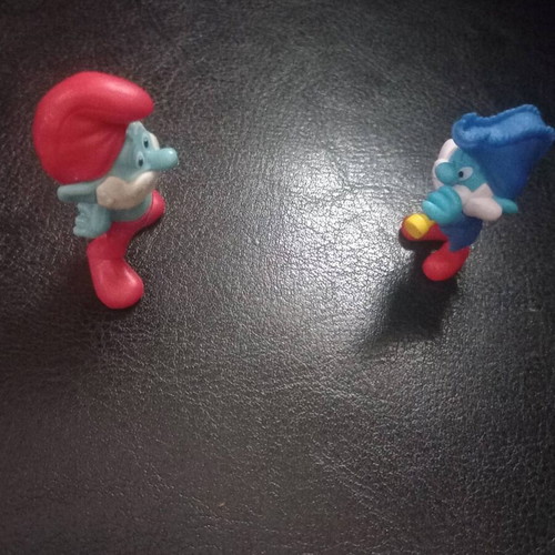 Smurfs figure set of 9 including 3 vintage Schleich-Peyo-McDonald's