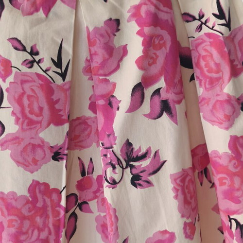 Dorothy Perkins bustier dress, beige and pink, size M