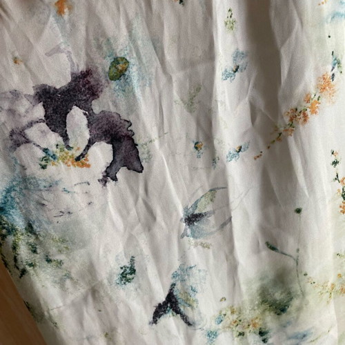 Zara satin dress new, size S, white