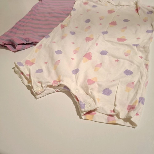 Sinsay short-sleeve bodysuit set 6-9 months like new, summer