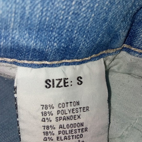 Jeans low-rise used, size S
