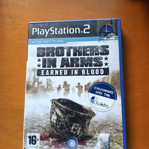Brothers in Arms Earned in Blood PS2 game used, good condition