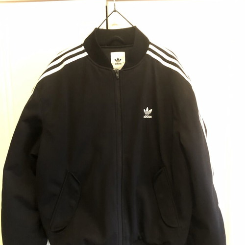 Adidas jacket like new, size M, black and white