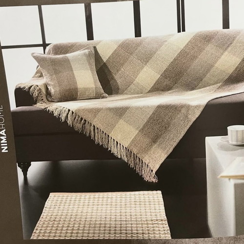 Nima Home two-seater throw 170x240 new
