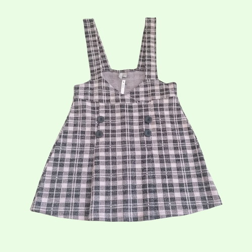 ASOS Black and White Checked Mini Dress New, Size M-L
