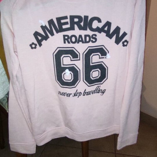 soft pink hoodie small