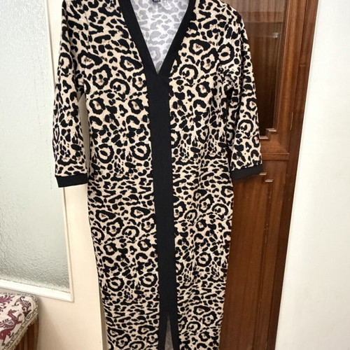 Shein dress, black and brown, size XL