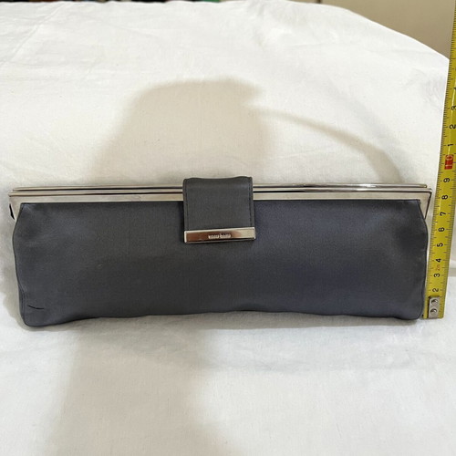 Miu Miu Vintage Satin Frame Clutch 2-in-1 Shoulder Bag used