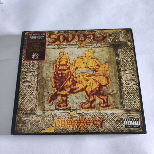 Soulfly Prophecy CD album like new, limited edition digipak 2004