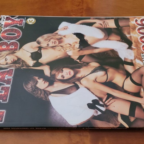 Playboy #121 like new with 21 new Greek stars January 2006