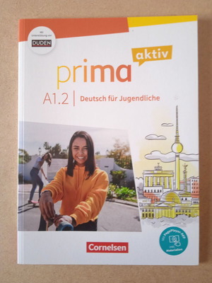 Prima aktiv A1.2 German language book like new