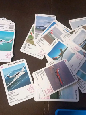 Quartet Card Game used