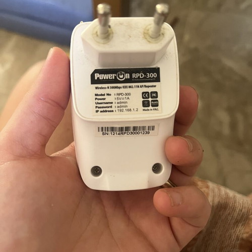 PowerOn RPD-300 WiFi Repeater Access Point 300Mbps