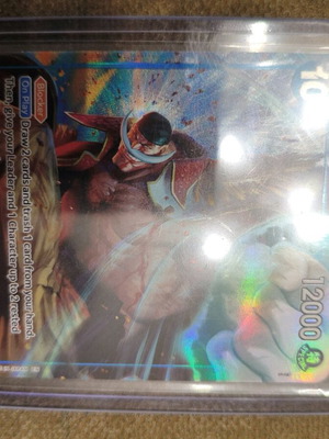One Puece TCG Carrying on his Will Edward.Newagate (Op13-042) (V.2) like new