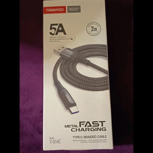 Type C Fast Charging Cable 2m new